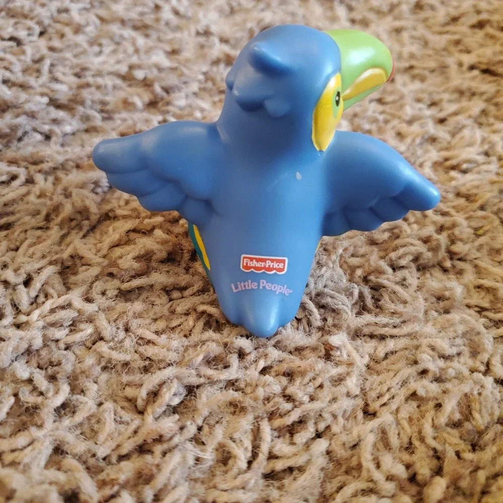 Mattel Fisher Price Little People 2002 Toucan Male from Noah's‎ Ark